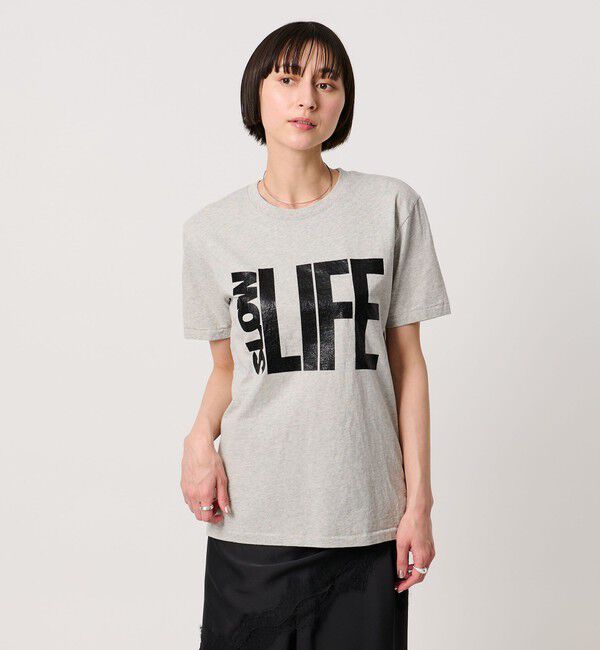 UNITED ARROWS「【別注】＜MIXTA＞SLOW LIFE Tシャツ LT.GRAY」|Tシャツ・カットソー|LT.GRAY