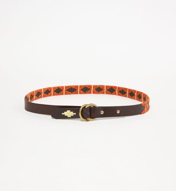 UNITED ARROWS「【別注】＜MAISON GAUCHOS＞ガウチョベルト」|ベルト|DK.BROWN