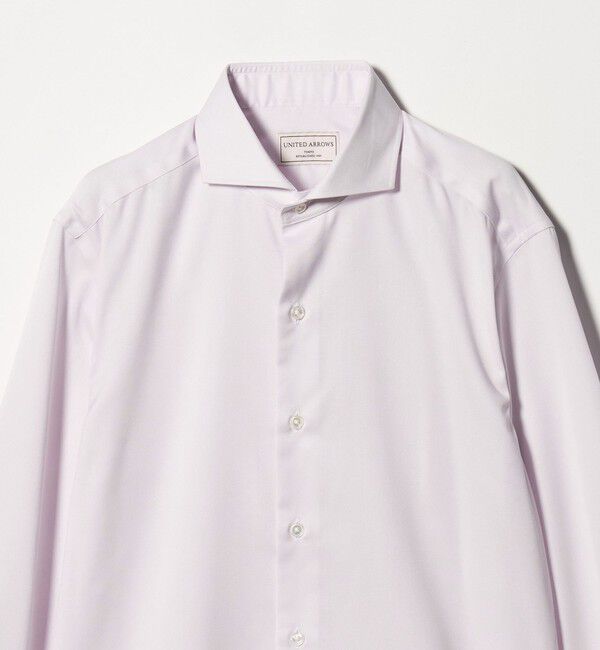 UNITED ARROWS「イージーケア AG パナマ カッタウェイカラー シャツ 抗菌防臭 通気性」|シャツ・ブラウス|