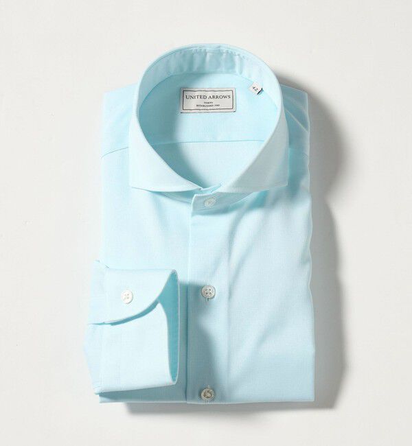UNITED ARROWS「イージーケア AG パナマ カッタウェイカラー シャツ 抗菌防臭 通気性」|シャツ・ブラウス|
