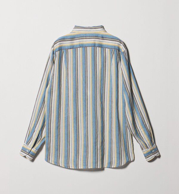 UNITED ARROWS「ALBINI アルビニ  マルチストライプ プルオーバー シャツ」|シャツ・ブラウス|