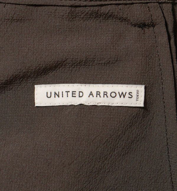 UNITED ARROWS「DotAir ドットエア １プリーツ テーパード パンツ 吸水速乾 タテストレッチ」|スラックス|