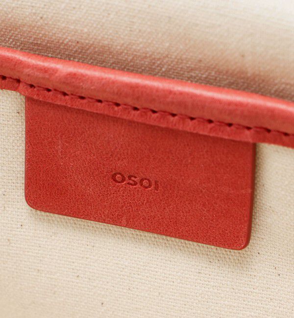 OSOI「＜OSOI＞ SHEEL BROT MINI バッグ A/RED」|ショルダー・メッセンジャー|