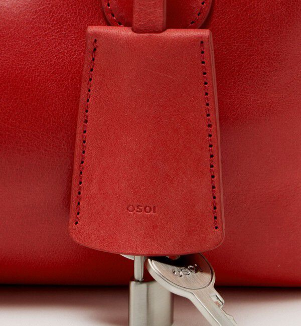 OSOI「＜OSOI＞ SHEEL BROT MINI バッグ A/RED」|ショルダー・メッセンジャー|