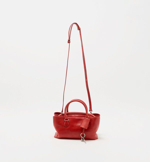 OSOI「＜OSOI＞ SHEEL BROT MINI バッグ A/RED」|ショルダー・メッセンジャー|