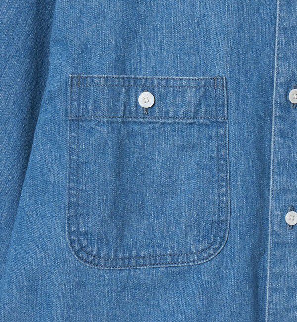UNITED ARROWS「デニム オーバーシャツ「 SLOW &　」」|シャツ・ブラウス|