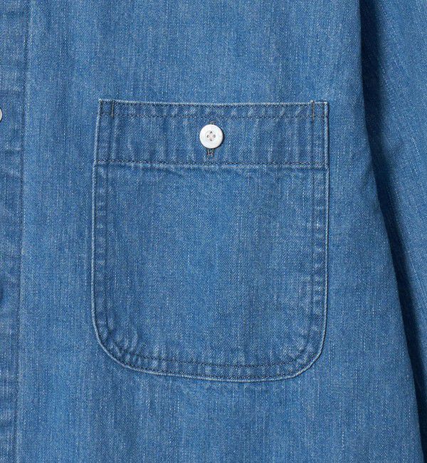 UNITED ARROWS「デニム オーバーシャツ「 SLOW &　」」|シャツ・ブラウス|