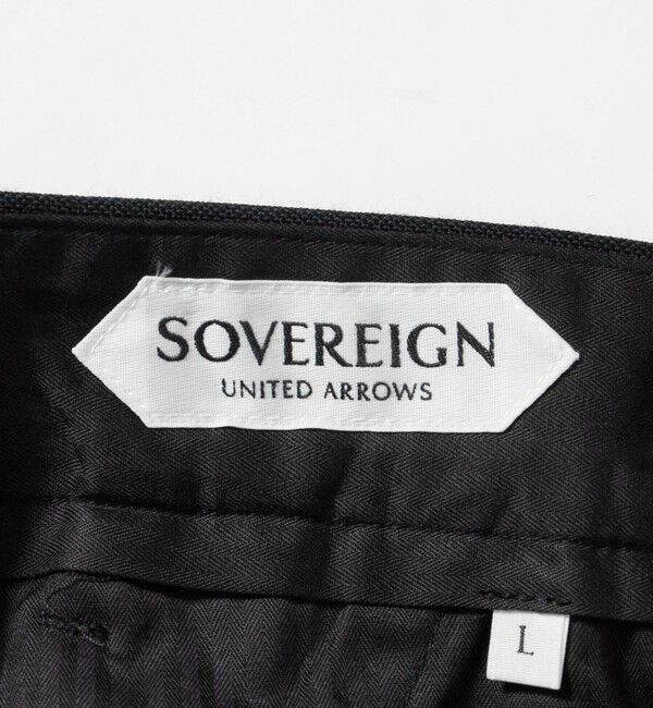 UNITED ARROWS「＜SOVEREIGN＞ウール ソリッド 1プリーツ スラックス RELAX MODEL」|スーツ|
