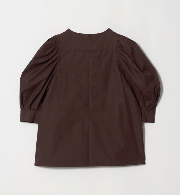 UNITED ARROWS「5分袖 コットン パプ ブラウス」|シャツ・ブラウス|