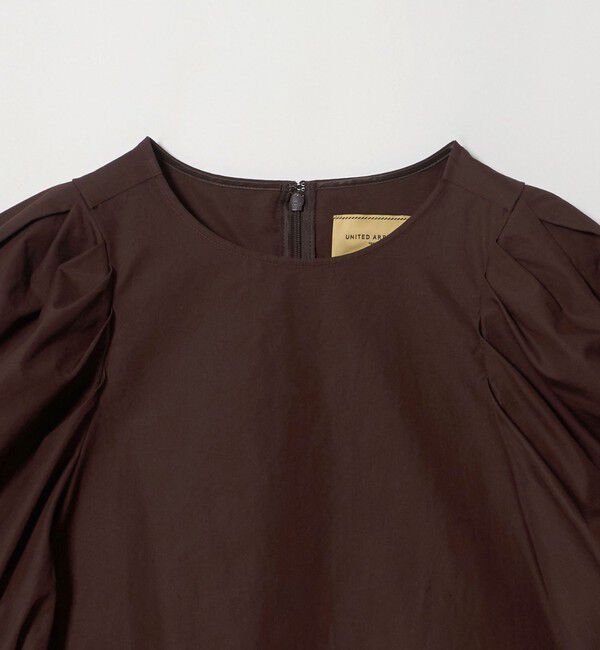 UNITED ARROWS「5分袖 コットン パプ ブラウス」|シャツ・ブラウス|
