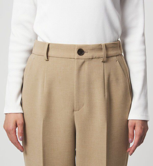 UNITED ARROWS green label relaxing「［size SHORT/TALLあり］Daily Chic セミフレア パンツ」|スラックス|
