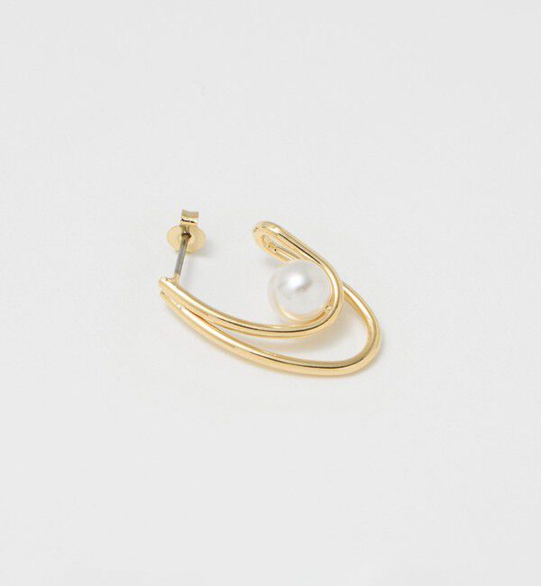 UNITED ARROWS green label relaxing「ドロップフレーム ピアス」|ピアス|