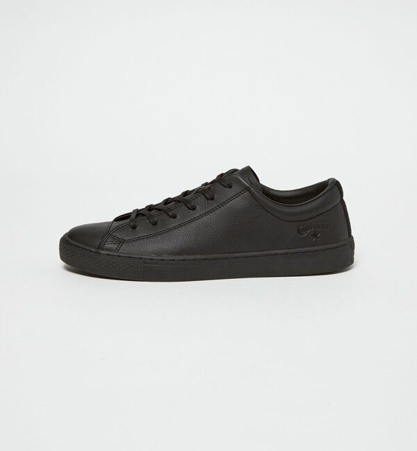 UNITED ARROWS green label relaxing「【別注】＜CONVERSE＞GLR オールスター クップ OX レザー ブラック ドレス スニーカー」|スニーカー|