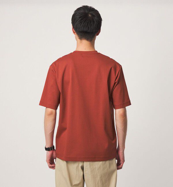 UNITED ARROWS green label relaxing「オーガニックコットン ポンチ クルーネック Tシャツ -接触冷感-」|Tシャツ・カットソー|