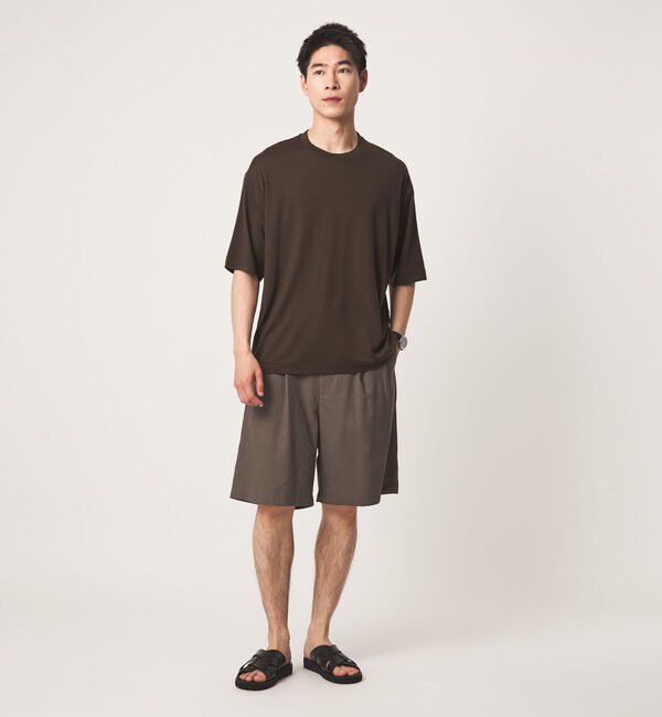 UNITED ARROWS green label relaxing「TR 和紙 2プリーツ ショート パンツ ショーツ」|その他|