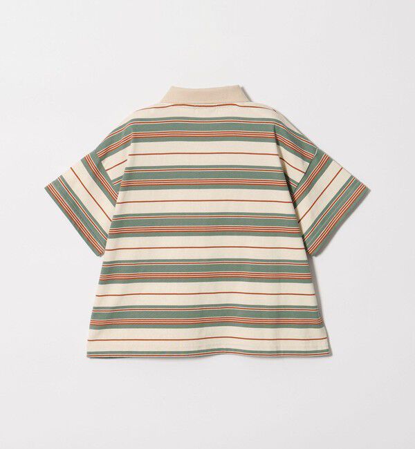 UNITED ARROWS green label relaxing「【スタメンシリーズ】ボーダー ポロシャツ  / キッズ  100cm-160cm」|Tシャツ・カットソー|