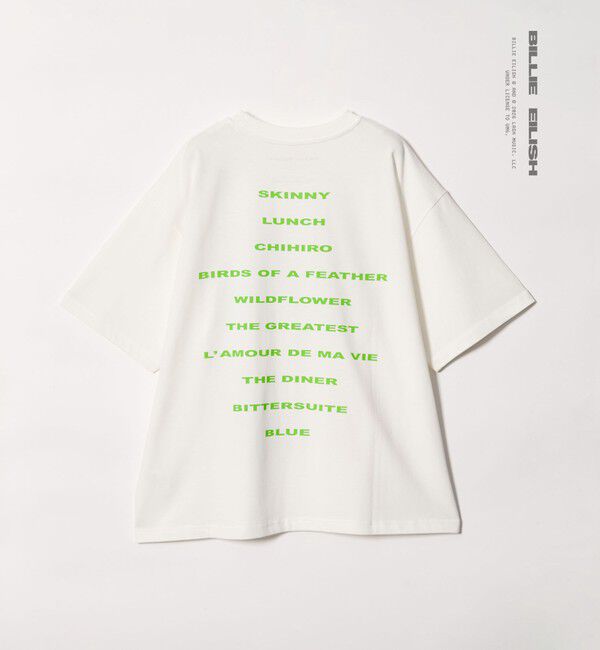 UNITED ARROWS green label relaxing「【別注】＜Bravado＞ビリー・アイリッシュ「HIT ME HARD AND SOFT」Tシャツ」|Tシャツ・カットソー|