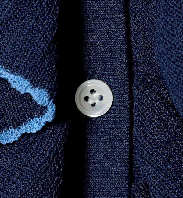 UNITED ARROWS green label relaxing「フリル ポロニット」|ニット・セーター|