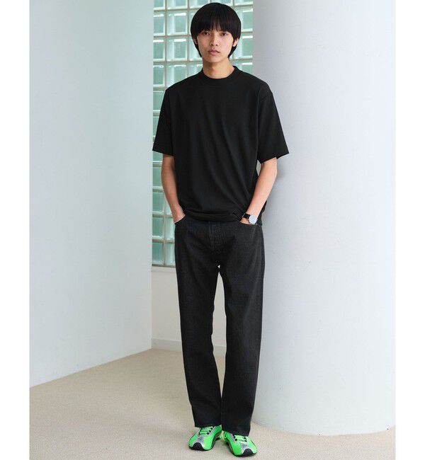 UNITED ARROWS green label relaxing「小野メリヤス ハイツイスト 半袖 Tシャツ -UVカット・吸水速乾-」|Tシャツ・カットソー|