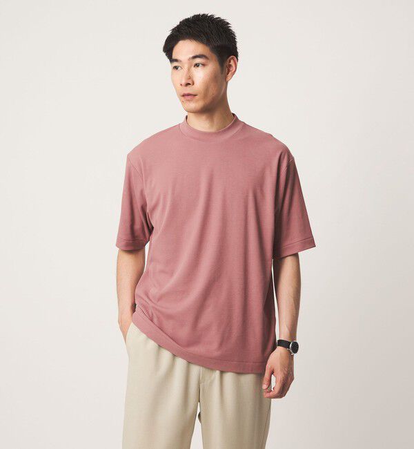 UNITED ARROWS green label relaxing「小野メリヤス ハイツイスト 半袖 Tシャツ -UVカット・吸水速乾-」|Tシャツ・カットソー|