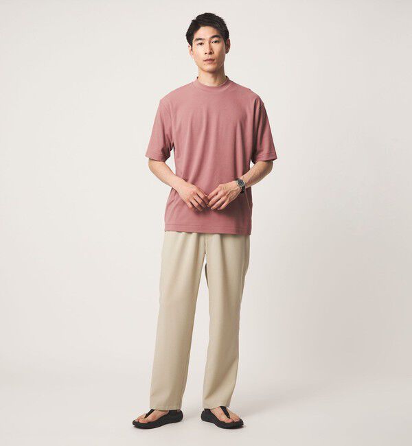 UNITED ARROWS green label relaxing「小野メリヤス ハイツイスト 半袖 Tシャツ -UVカット・吸水速乾-」|Tシャツ・カットソー|