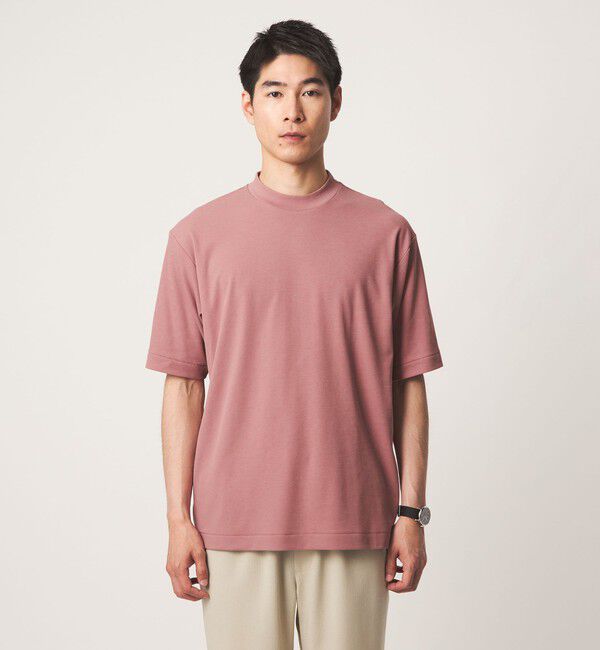 UNITED ARROWS green label relaxing「小野メリヤス ハイツイスト 半袖 Tシャツ -UVカット・吸水速乾-」|Tシャツ・カットソー|