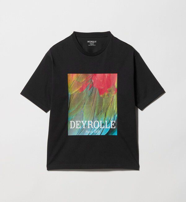 UNITED ARROWS green label relaxing「DEYROLLE GLR プリント クルーネック 半袖 Tシャツ」|Tシャツ・カットソー|