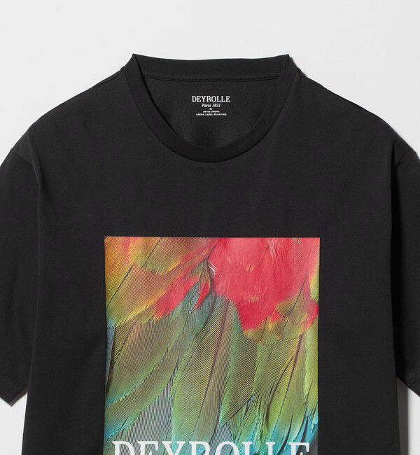 UNITED ARROWS green label relaxing「DEYROLLE GLR プリント クルーネック 半袖 Tシャツ」|Tシャツ・カットソー|
