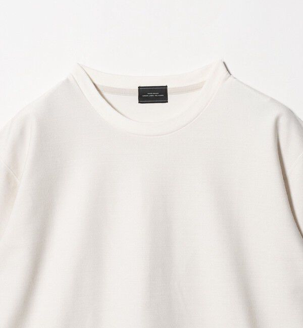 UNITED ARROWS green label relaxing「ポリエステル ウール ツイル インレー 半袖 Tシャツ カットソー」|Tシャツ・カットソー|