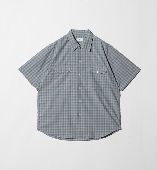 UNITED ARROWS green label relaxing「【別注】＜SMITH&rsquo;S AMERICAN＞チェック柄 半袖 シャツ」|シャツ・ブラウス|