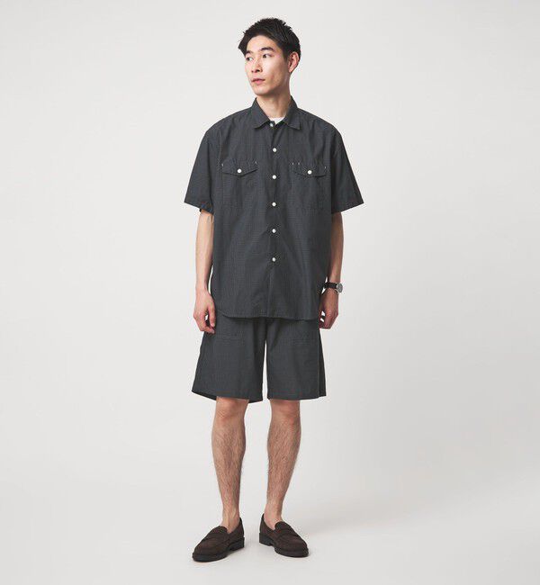 UNITED ARROWS green label relaxing「【別注】＜SMITH&rsquo;S AMERICAN＞チェック柄 半袖 シャツ」|シャツ・ブラウス|