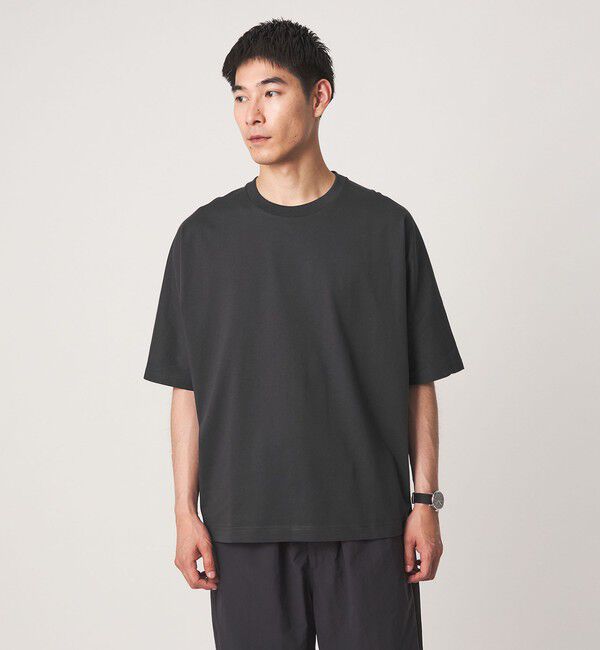 UNITED ARROWS green label relaxing「ドルマンスリーブ クルーネック 半袖Tシャツ -UVカット・接触冷感・遮熱-」|Tシャツ・カットソー|