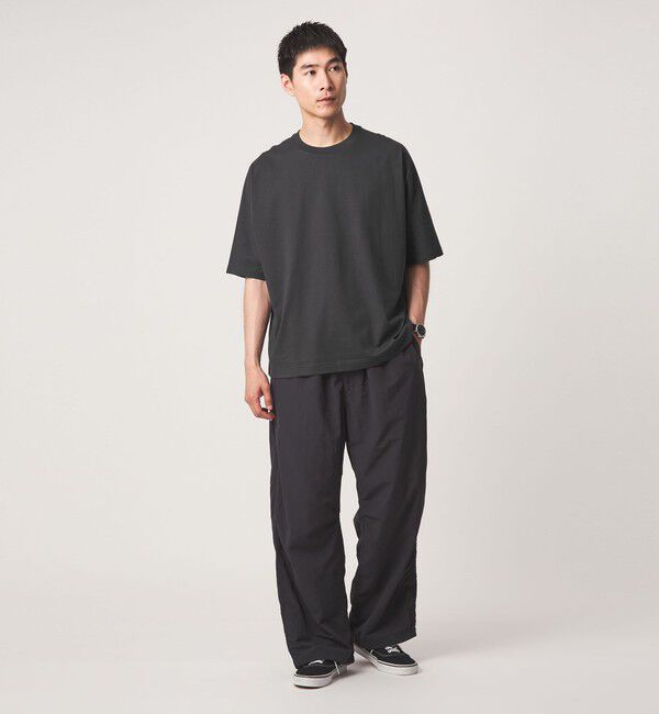 UNITED ARROWS green label relaxing「ドルマンスリーブ クルーネック 半袖Tシャツ -UVカット・接触冷感・遮熱-」|Tシャツ・カットソー|