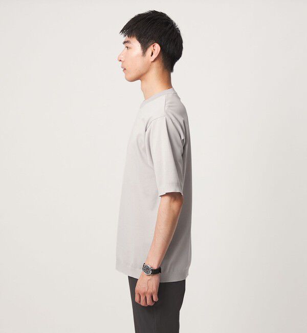 UNITED ARROWS green label relaxing「ニットライク カノコ クルーネック 半袖 Tシャツ」|Tシャツ・カットソー|