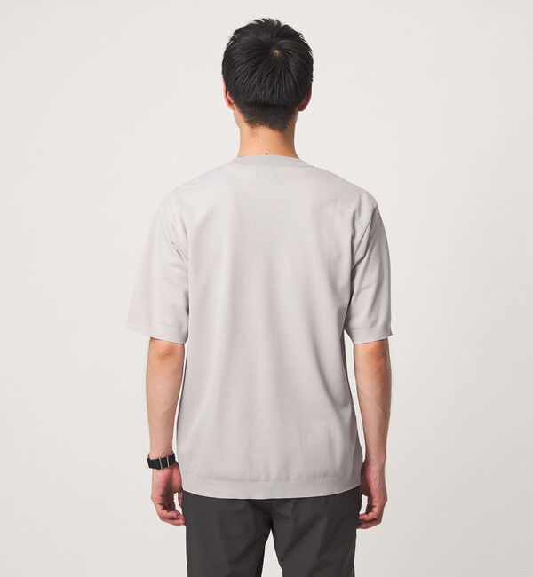 UNITED ARROWS green label relaxing「ニットライク カノコ クルーネック 半袖 Tシャツ」|Tシャツ・カットソー|