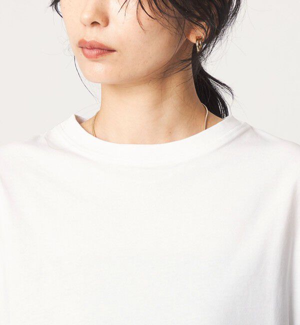 UNITED ARROWS green label relaxing「【WEB限定】＜at ease＞レースキャミ &times; Tシャツ セット」|Tシャツ・カットソー|