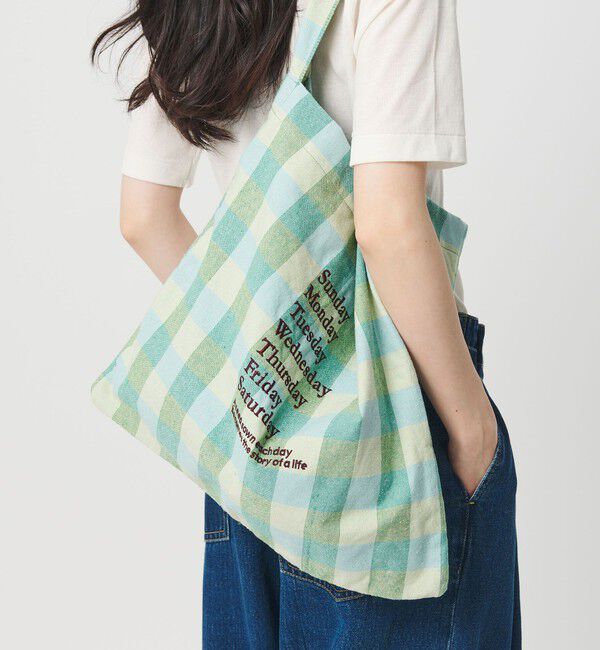 BEAUTY&YOUTH UNITED ARROWS「【別注】＜beej＞チェック 2WAY ワンショルダーバッグ」|トートバッグ|