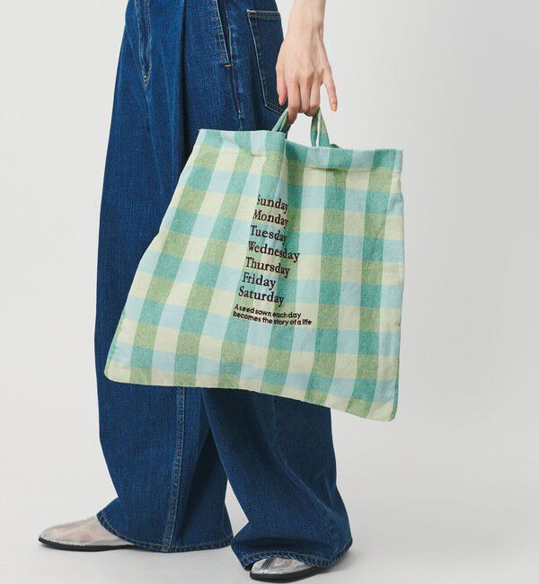 BEAUTY&YOUTH UNITED ARROWS「【別注】＜beej＞チェック 2WAY ワンショルダーバッグ」|トートバッグ|