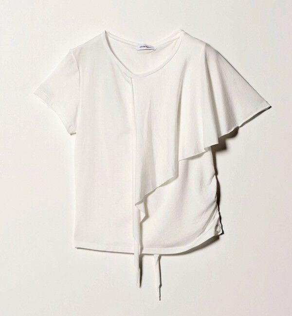 ATTISESSION「＜ATTISESSION＞レイヤード ラップ Tシャツ」|Tシャツ・カットソー|