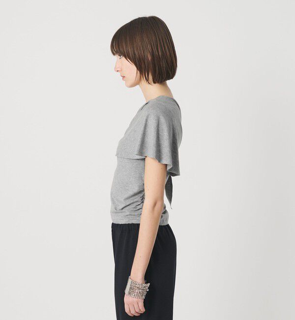 ATTISESSION「＜ATTISESSION＞レイヤード ラップ Tシャツ」|Tシャツ・カットソー|