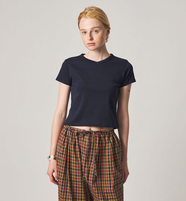 STEVEN ALAN「＜Steven Alan＞コットン フライス Tシャツ」|Tシャツ・カットソー|