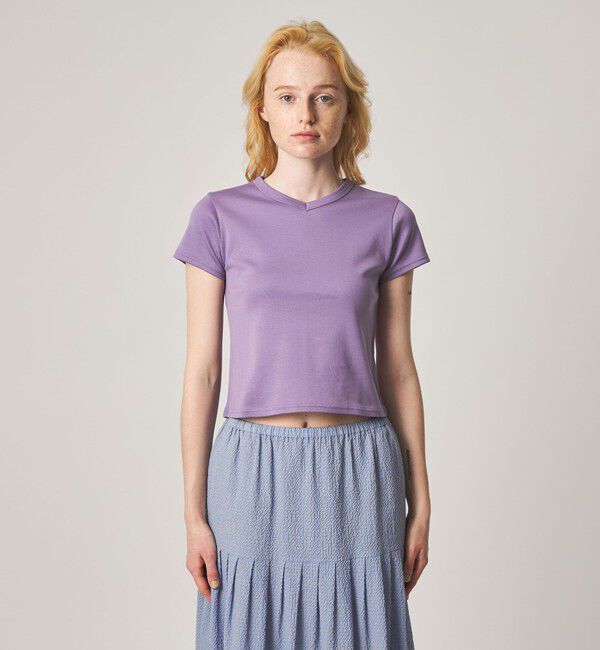 STEVEN ALAN「＜Steven Alan＞コットン フライス Tシャツ」|Tシャツ・カットソー|