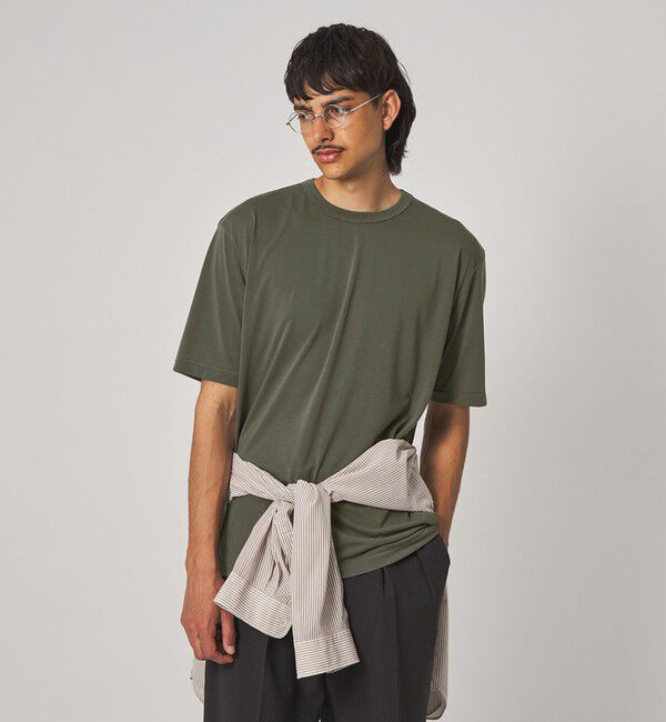 STEVEN ALAN「＜Steven Alan＞ AQUA Tシャツ BOLD」|Tシャツ・カットソー|