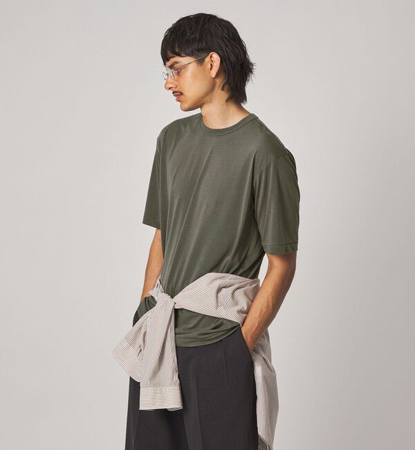 STEVEN ALAN「＜Steven Alan＞ AQUA Tシャツ BOLD」|Tシャツ・カットソー|
