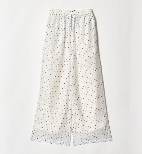 BEAUTY&YOUTH UNITED ARROWS「【別注】＜She is-.＞ドット シアー ワイドパンツ」|その他|