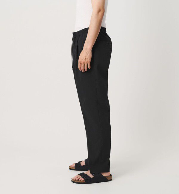 BEAUTY&YOUTH UNITED ARROWS「KOMATSU PACK トロピカル 1P テーパード イージー パンツ NO.6 ストレッチ 吸水速乾 UVカット セットアップ」|チノ|