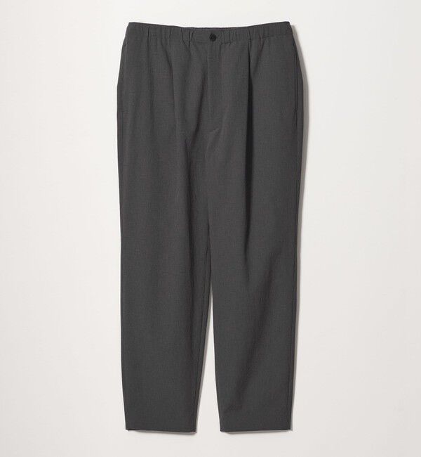 BEAUTY&YOUTH UNITED ARROWS「KOMATSU PACK トロピカル 1P テーパード イージー パンツ NO.6 ストレッチ 吸水速乾 UVカット セットアップ」|チノ|