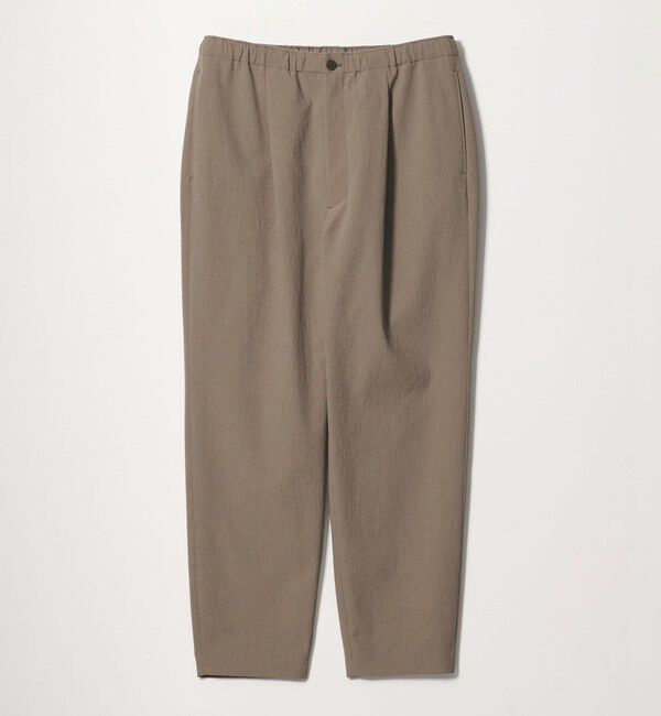 BEAUTY&YOUTH UNITED ARROWS「KOMATSU PACK トロピカル 1P テーパード イージー パンツ NO.6 ストレッチ 吸水速乾 UVカット セットアップ」|チノ|