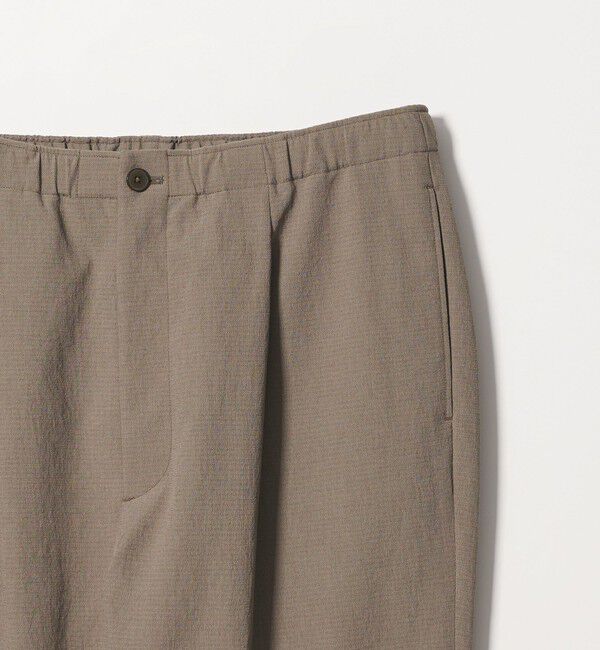 BEAUTY&YOUTH UNITED ARROWS「KOMATSU PACK トロピカル 1P テーパード イージー パンツ NO.6 ストレッチ 吸水速乾 UVカット セットアップ」|チノ|