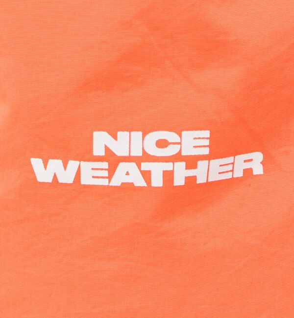 NICE WEATHER「＜NICE WEATHER＞ナイロン ロゴ ミニワンショルダーバッグ 2」|その他|